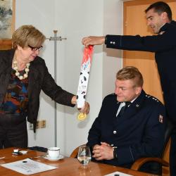 Hejtmanka Stráská poslala nejtvrdší hasiče světa za odměnu do lázní.