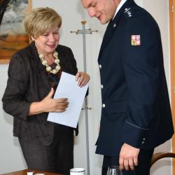 Hejtmanka Stráská poslala nejtvrdší hasiče světa za odměnu do lázní.
