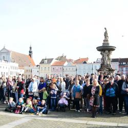 Hejtmanka Stráská během připomenutí 101. výročí vzniku ČSR a 15 let roty aktivních záloh.