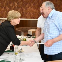 Hejtmanka Stráská poděkovala v Třeboni jihočeským olympionikům.
