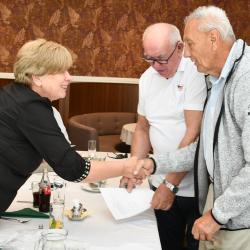 Hejtmanka Stráská poděkovala v Třeboni jihočeským olympionikům.