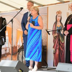 Hejtmanka Stráská zahájila v Borovanech výstavu Poklady z diecéze.