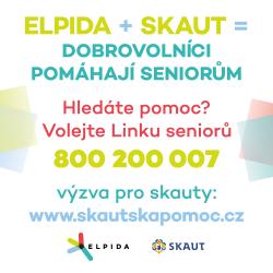 Skauti znovu pomáhají Lince seniorů, zajistí nákupy a pochůzky.