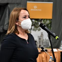 Náměstkyní hejtmana byla zvolena Lucie Kozlová za ODS, která bude mít na starosti sociální oblast, národnostní menšiny, vědu a výzkum, IT či e-government.