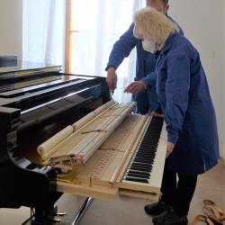 Nový klavír značky PETROF 210 PASAT získala Základní umělecké školy (ZUŠ) v Bechyni. Do prostor tamního kláštera, kde ZUŠ sídlí, jej nastěhovali ve středu 10. února. Potvrdil to náměstek hejtmana pro oblast školství Pavel Klíma.