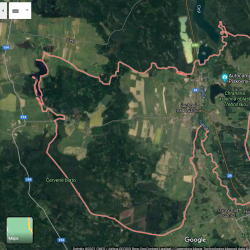 Suchdol nad Lužnicí - aplikace Google Maps.