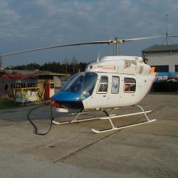 2004 - Bell 206L, letiště Hosín
