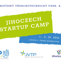 Jihoczech Startup Camp začíná v JVTP právě dnes.