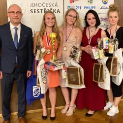 Vítězný tým SZŠ Jindřichův Hradec