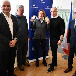 Kraj ocenil medailisty z her X. zimní olympiády dětí a mládeže ČR