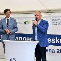 Jižní tangenta byla dnes dokončena a uvedena do provozu.
