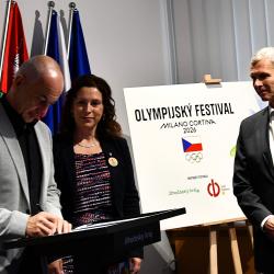 Olympijské hry v italském Miláně a Cortině d'Ampezzo v roce 2026 budou mít v České republice své jedinečné zrcadlo a tím bude Olympijský festival, který po deseti letech opět zamíří na jih. 