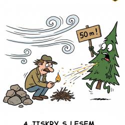 Čarodějnice se blíží. Hasiči apelují na bezpečnost, požárů v přírodě výrazně přibylo.