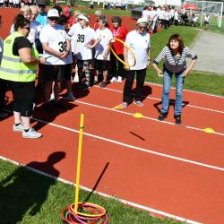 Radost z pohybu a zdravé soupeření ovládly 12. Sportovní hry seniorů.