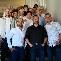 Náměstek hejtmana Jihočeského kraje pro oblast školství David Štojdl dnes přijal mladé fotbalisty kategorie U15 z Akademie SK Dynamo České Budějovice, kteří v uplynulé sezóně dosáhli mimořádného úspěchu.