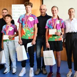 Jihočeský kraj poděkoval mladým olympionikům za skvělou reprezentaci. Z Prahy přivezli 31 medailí.