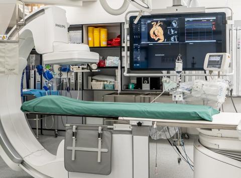 Nemocnice České Budějovice obměnila kardioangiografický přístroj určený k zobrazení srdečních a cévních struktur.