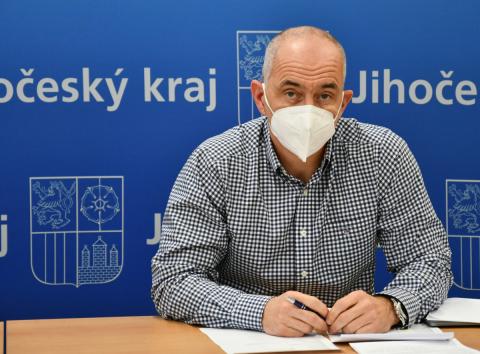 Hejtman Jihočeského kraje Martin Kuba.