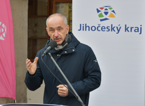 Hejtman Jihočeského kraje Martin Kuba.