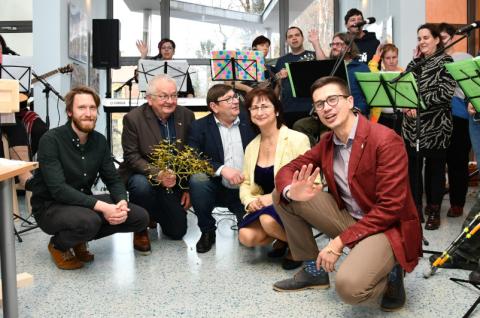 Domov sv. Anežky uspořádal v budově krajského úřadu prodejní výstavu.