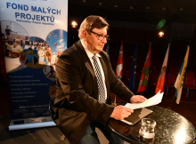 Náměstek Hroch vyhlásil vítěze soutěže Vesnice ERDV 2020. Cena putuje do Groβschönau v Dolním Rakousku.
