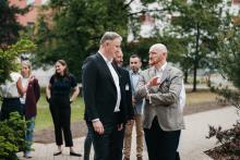 Nemocnici České Budějovice, a.s. navštívil ve středu britský velvyslanec Matt Field. Během návštěvy ho provázel generální ředitel Nemocnice České Budějovice, a.s. MUDr. Ing. Michal Šnorek, Ph.D.
