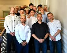 Náměstek hejtmana Jihočeského kraje pro oblast školství David Štojdl dnes přijal mladé fotbalisty kategorie U15 z Akademie SK Dynamo České Budějovice, kteří v uplynulé sezóně dosáhli mimořádného úspěchu.