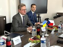 Na Krajském úřadu Jihočeského kraje přijal hejtman Martin Kuba mimořádného a zplnomocněného velvyslance Ukrajiny v České republice Vasyle Zvarycha. 