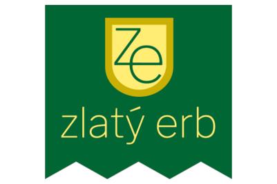 Zlatý erb logo