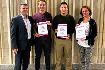 Studenti Konzervatoře České Budějovice uspěli v soutěži Pardubické dechy.