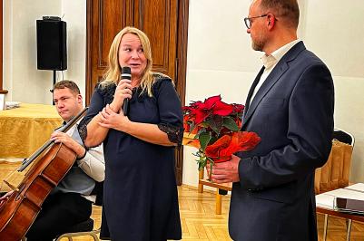 V prostorách Jihočeského muzea proběhlo předání ocenění Křesadlo 2024 – cena pro nejlepší dobrovolníky Jihočeského kraje. Ceny předávala náměstkyně hejtmana Jihočeského kraje Lucie Kozlová.