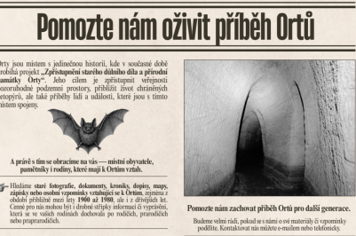 Pomozte nám oživit příběh Ortů.